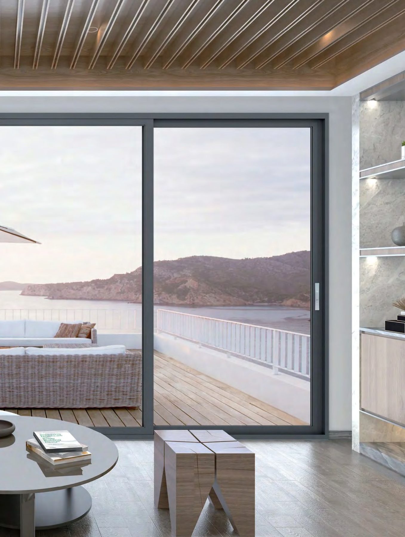 92 Series Three-Track Sliding Window — Vanora aluminum windows and doors