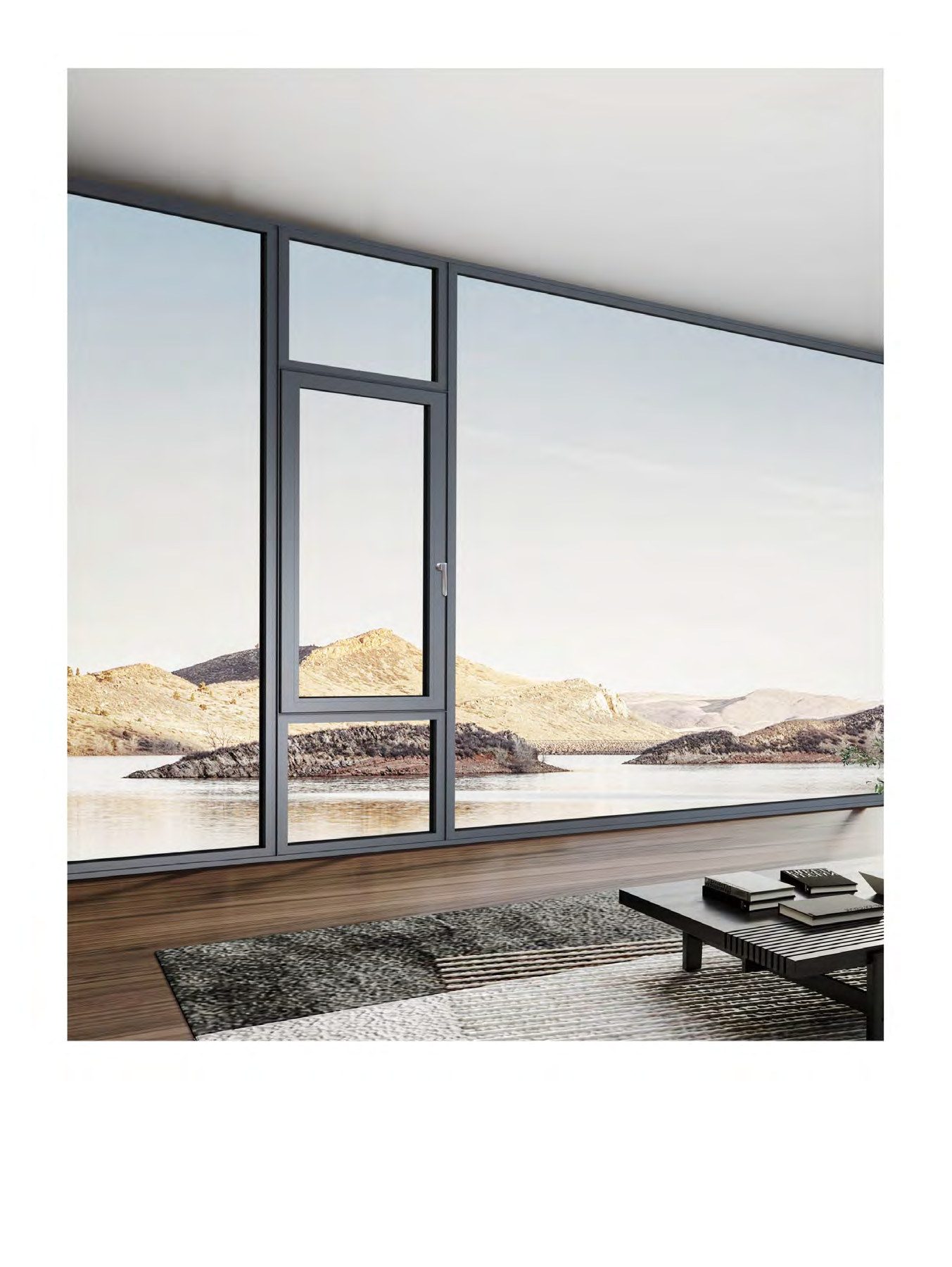 YFG90 Three-Cavity Integrated Screen System Window — Vanora aluminum windows and doors